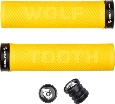 Produktbild von Wolf Tooth Echo Lock-On Griff, yellow/black