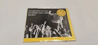 Produktbild von Allgemeine Wünsche – Smiley - Minikarte mit Umschlag – Konzertszene