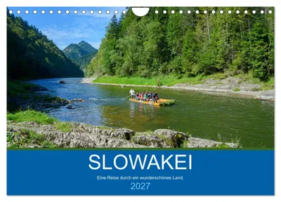 Produktbild von Slowakei - Eine Reise durch ein wunderschönes Land. (Wandkalender 2027 DIN A4 quer), CALVENDO Monatskalender