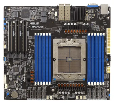 Produktbild von ASUS K14PA-U12/ASMB11, AMD, Socket SP5, AMD EPYC 9004, DDR5-SDRAM, 3 TB, 4800 MHz