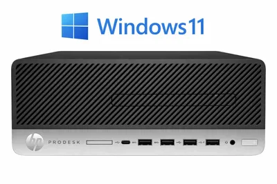 Produktbild von HP ProDesk | Desktop | Intel G4400 | 8 GB | 256 GB SSD | Windows 11