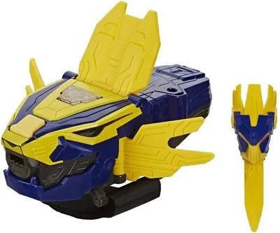 Image de Hasbro E7538 Power Rangers Beast Morphers - Beast-X King Morpher, réagit au mouvement, ne parle que le français