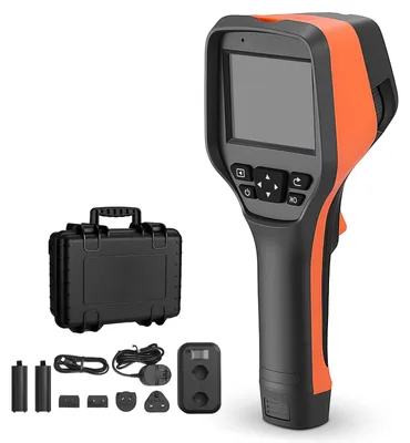 Produktbild von SucceBuy Wärmebildkamera mit 384x288 IR-Auflösung, 5-MP-Sichtkamera, 30-Hz-Bildfrequenz, 3,5-Zoll-Touchscreen, Temperaturbereich von -20 bis 50 °C, WLAN-Funktion