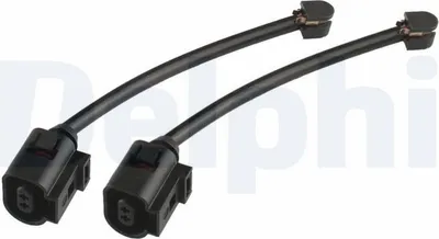 Produktbild von 2x DELPHI LZ0383 Warnkontakt Bremsbelagverschleiß Hinten für PORSCHE Cayenne Coupe (9YB) Cayenne (9YA)