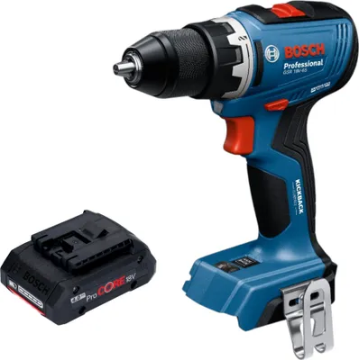 Produktbild von Bosch GSR 18V-65 Professional Akku Bohrschrauber 18 V 63 Nm Brushless + 1x ProCORE Akku 4,0 Ah - ohne Ladegerät