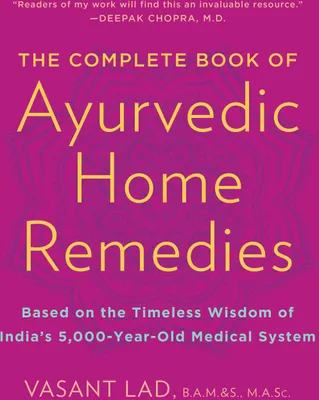 Produktbild von The Complete Book of Ayurvedic Home Remedies
