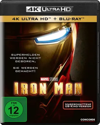 Produktbild von Iron Man 1 (UHD+BR)  2Disc, 4K Ultra Min: 126DD5.1WS