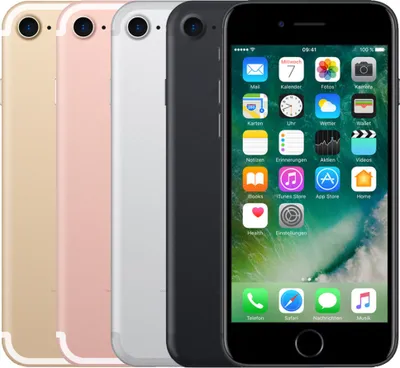 Imagen del producto de Apple iPhone 7, pantalla de 11,9 cm (4,7"), 2 GB de RAM, 128 GB de almacenamiento, cámara de 12 MP, sistema operativo iOS 10, color rojo