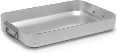 Productafbeelding van Braadpan Aluminium - Kookpan - Keuken Voorbereiding - Non-stick Afwerking - 2.19 kg - Grijs