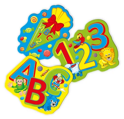 Produktbild von Tischkonfetti für Schulanfang und Einschulungsparty, mit Schultüte, ABC & 123 Motiven, 24 Stück