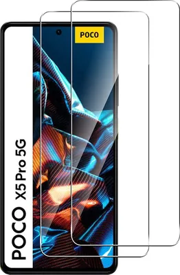 Produktbild von 2X Schutzglas Glasfolie für Xiaomi POCO X5 Pro 5G Display Panzerfolie Full 9H