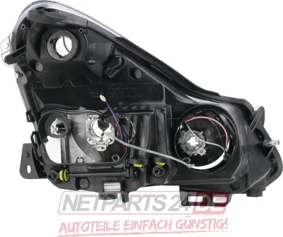 Zdjęcie produktu dla Johns, reflektor pasujący do Opel Corsa D 07/06-12/10 ?avy + żarówka