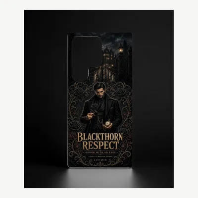 Immagine prodotto di Custodia per Samsung S23 Ultra, cover protettiva con motivo "Rispetto per il nero" – LUNØIR ©