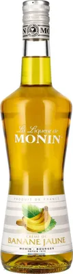 Produktbild von Monin Banane Likör Vol. 0.7L