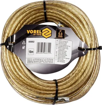 Produktbild von Zollstahlkabel 6mm 18m 85002 VOREL