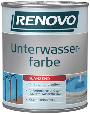 Produktbild von Renovo Unterwasserfarbe Lidoblau Glänzend 2,5 L