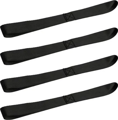 Image de Sangles pour moto, 4 x 25 mm x 29,5 cm, sangles doubles, transport
