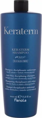 Zdjęcie produktu dla Fanola Keraterm Shampoo szampon wygładzający do włosów niesfornych 1000 ml