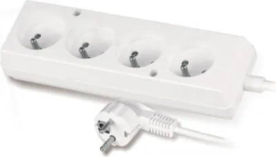 Obrázok produktu pre Predlžovací Kábel 4 Zásuvky 5 Metrov S/Bez - Vt-300-1405