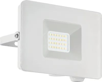 Produktbild von EGLO LED Außen-Strahler Faedo 3, 1 flammige Außenleuchte, Wandstrahler aus Alu, Farbe: Schwarz, Glas: klar, 30 Watt, IP65