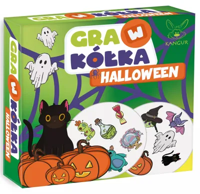 Obrázek produktu pro Gra karciana Halloweenowa Kółka dla dzieci