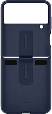Zdjęcie produktu dla Etui silikonowe Samsung z pierścieniem Galaxy Z Flip4 navy