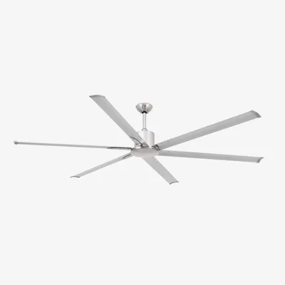 Image de Ventilateur de plafond à basse consommation avec télécommande Andros Nickel 213 cm