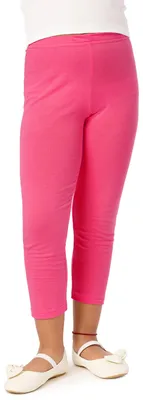 Image de Leggings 3/4 pour fille Merry Style en viscose MS10-131 (rose, 158)