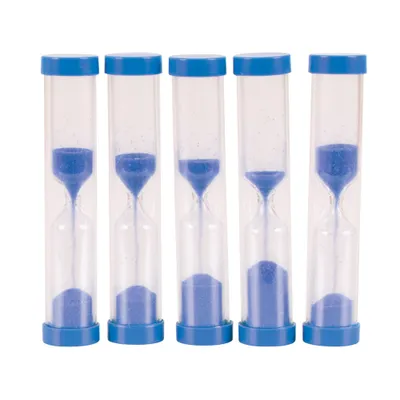 Image de Bigjigs Toys Sablier 5 minutes 1 pièce bleu