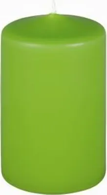 Produktbild von Premium Stumpenkerzen Apfelgrün 100 x 60 mm, 1 Stück