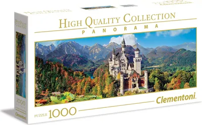 Produktbild von Clementoni High Quality Collection Puzzle Neuschwanstein 1000 Teile Panorama