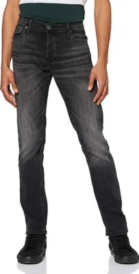 Produktbild von Jack & Jones 12159030, Schwarz, Grau, Jeans, Baumwolle, Elasthan, Polyester, Nicht bleichen, Natürliche Trocknung, Nicht chemisch reinigen