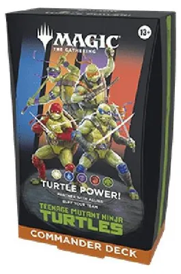 Immagine prodotto di Magic: The Gathering Commander: Magic: The Gathering | Teenage Mutant Ninja