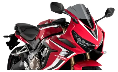 Produktbild von PUIG 3568F Z-Racing Scheibe passend fuer HONDA CBR650R Stark getönt
