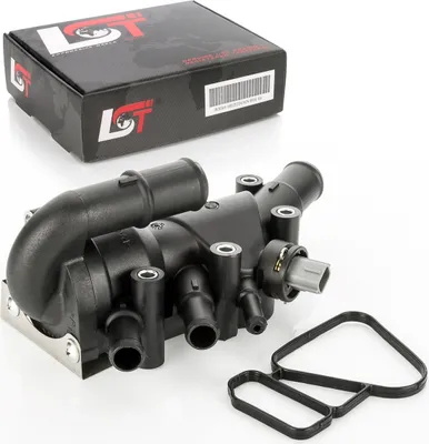 Produktbild von Thermostatgehäuse Kühlmittel Sensor Flansch für FORD FIESTA V 5 FUSION 1.3