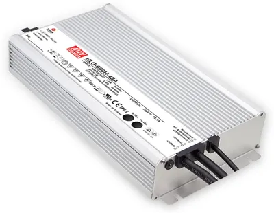 Produktbild von MEAN WELL LED-Netzteil HLG-600H-24B, 24V-/25A