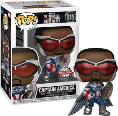 Obrázok produktu pre POP Marvel: Sokol a Zimný vojak - Kapitán Amerika (exkluzívna špeciálna edícia)