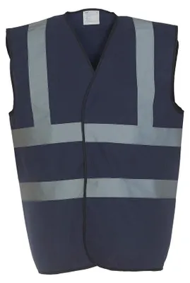 Productafbeelding van Yoko - Unisex vest voor heren/dames, model FK2782 (maat M), marineblauw