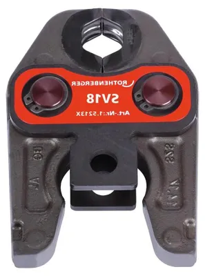 Productafbeelding van Persbekken Standaard - Persbekken Contour - Leidingen Persen - DURA LAZR TEC Proces - 18 mm - Zilver