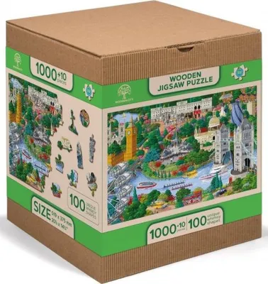 Immagine prodotto di Puzzle di Londra 1010 pezzi, in legno