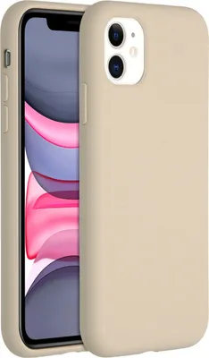 Produktbild von Accezz Liquid Silikoncase iPhone 11 - Stone