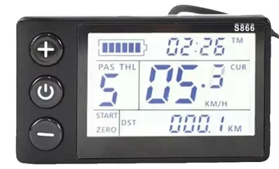 Zdjęcie produktu dla Inteligentny wyświetlacz LCD, wodoszczelna konstrukcja, łatwa instalacja, kolor czarny