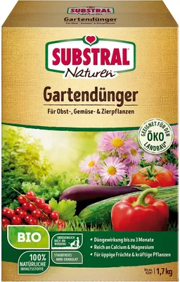 Produktbild von SUBSTRAL® Naturen® Gartendünger 1,7 kg für bis zu 42 m²