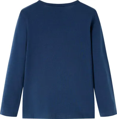 Produktbild von vidaXL Kinder-Langarmshirt Marineblau 104