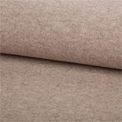 Produktbild von Walkloden Stoff Meterware beige 140cm