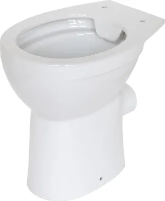Produktbild von Primaster Stand WC spülrandlos Eta Tiefspüler weiß erhöht