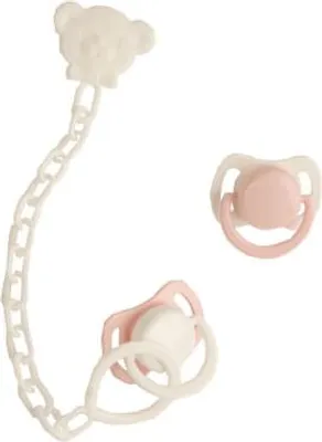 Produktbild von Schnuller Set rose 2teilig
