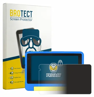 Produktbild von BROTECT Sichtschutzfolie für Bufo Kids Tablet 7" Anti-Spy Privacy Sichtschutz Blickschutz Folie Blaulicht-Schutz