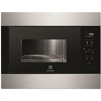Zdjęcie produktu dla Electrolux EMS26004OX, Wbudowany, 26 l, 1300 W, Przyciski, Obrotowy, Stal nierdzewna