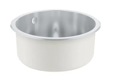 Zdjęcie produktu dla Zlewozmywaki Grohe - Zlewozmywak K200, średnica 440 mm, stal nierdzewna szczotkowana 31720SD0